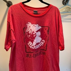 2004 Madonna Re-invention Tee shirt made in USA. Size XL